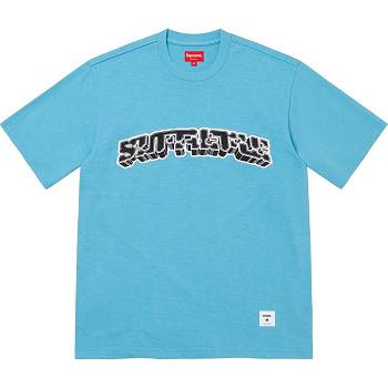 Supreme Block Arc S/S Top Sweaters Blue | IL331UT