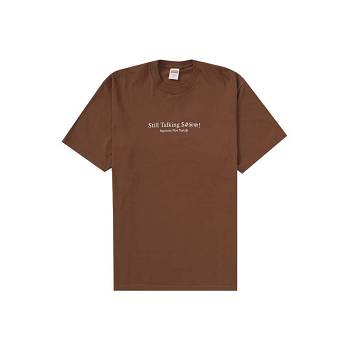 Supreme Still Talking T Shirts Brown | IL195QZ